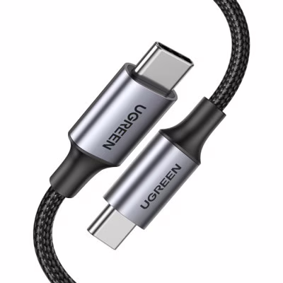 Дата кабель USB-C to USB-C 3.0m 5A 100W US316 Black Ugreen (90120)