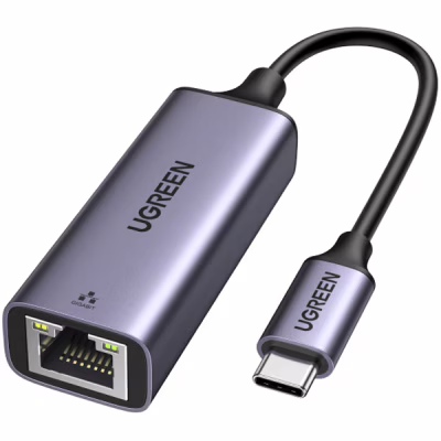 Перехідник USB-C to RJ45 Ethernet 1000Mbps CM199 Ugreen (50737)