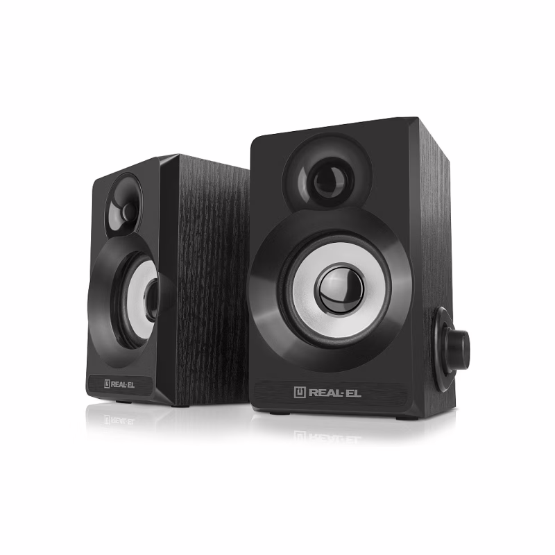 Акустическая система REAL-EL S-200 USB Black (EL121200008)