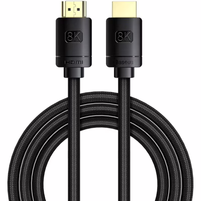 Кабель мультимедійний HDMI M to HDMI M 1.0m V2.1 Baseus (CAKGQ-J01)