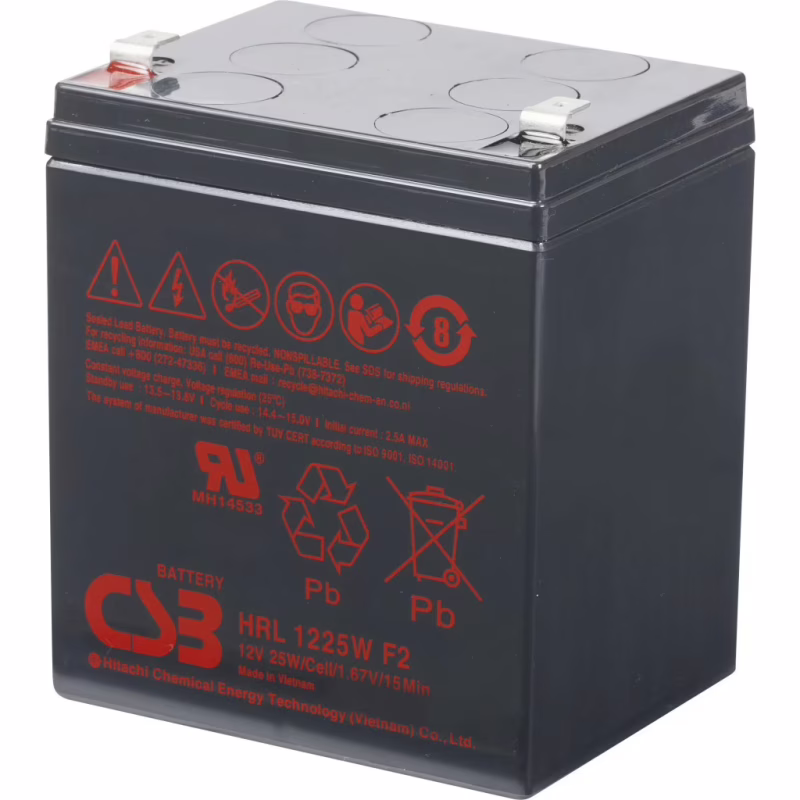Батарея к ИБП CSB HRL1225WF2FR 12V 5.8Ah (HRL1225WF2)
