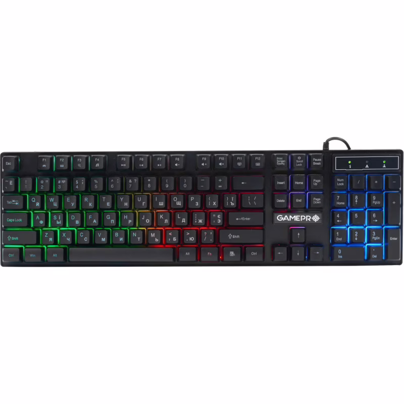 Клавиатура GamePro GK296 USB Black (GK296)