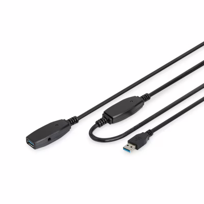 Дата кабель USB 3.0 AM/AF 10.0m Active Cable Digitus (DA-73105)