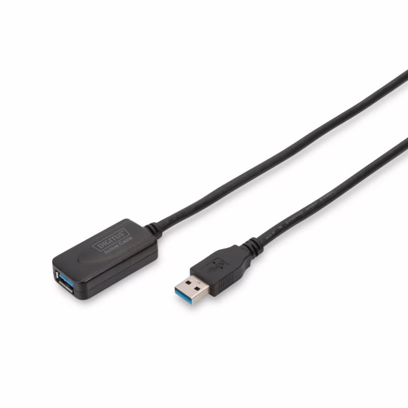 Дата кабель USB 3.0 AM/AF 5.0m Active Cable Digitus (DA-73104)