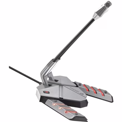 Микрофон Vertux Streamer-3 LED USB Grey (streamer-3.grey)