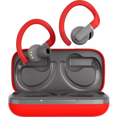 Наушники Canyon OnRun 11 Sport TWS Red/Grey (CNS-TWS11R)