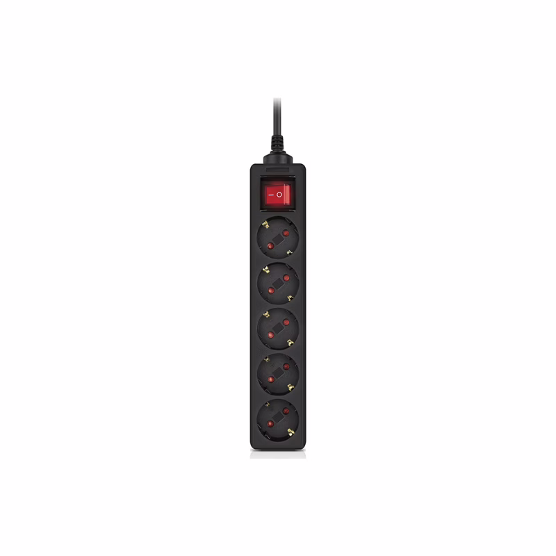 Сетевой фильтр питания REAL-EL RS-PROTECT M 10m, black (EL122300037)
