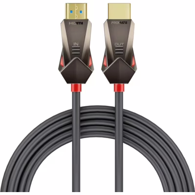 Кабель мультимедийный HDMI M to HDMI M 15.0m V2.0 Promate (prolink4k60-15m)
