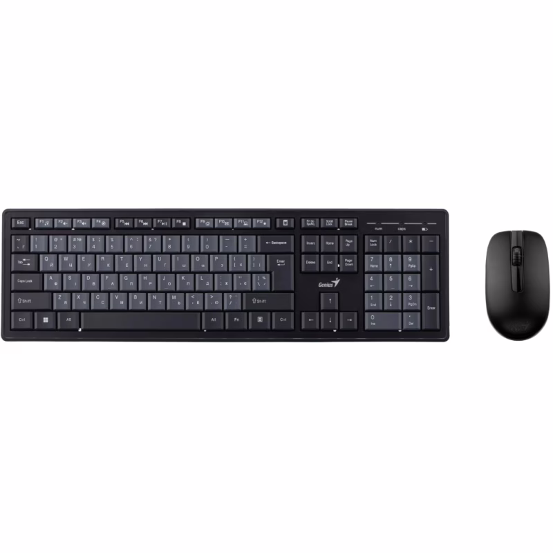 Комплект Genius KM-8200 Wireless UA Black (31340003428)