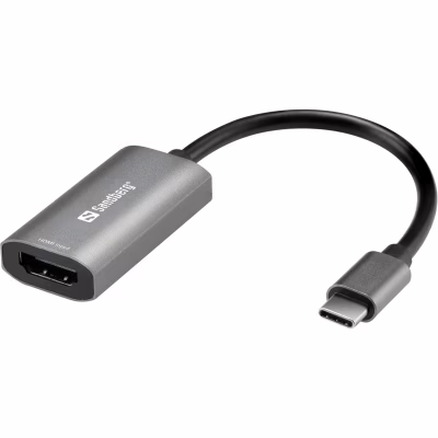 Перехідник USB 3.1 Type-С to HDMI (F) 4K Sandberg (136-36)