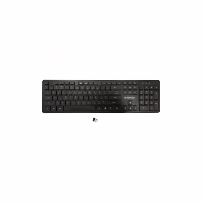 Клавіатура Defender Comfort MT Wireless UA Black (450950)