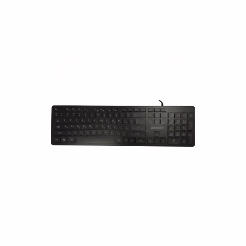 Клавіатура Defender Balance LQ LED USB UA Black (450790)