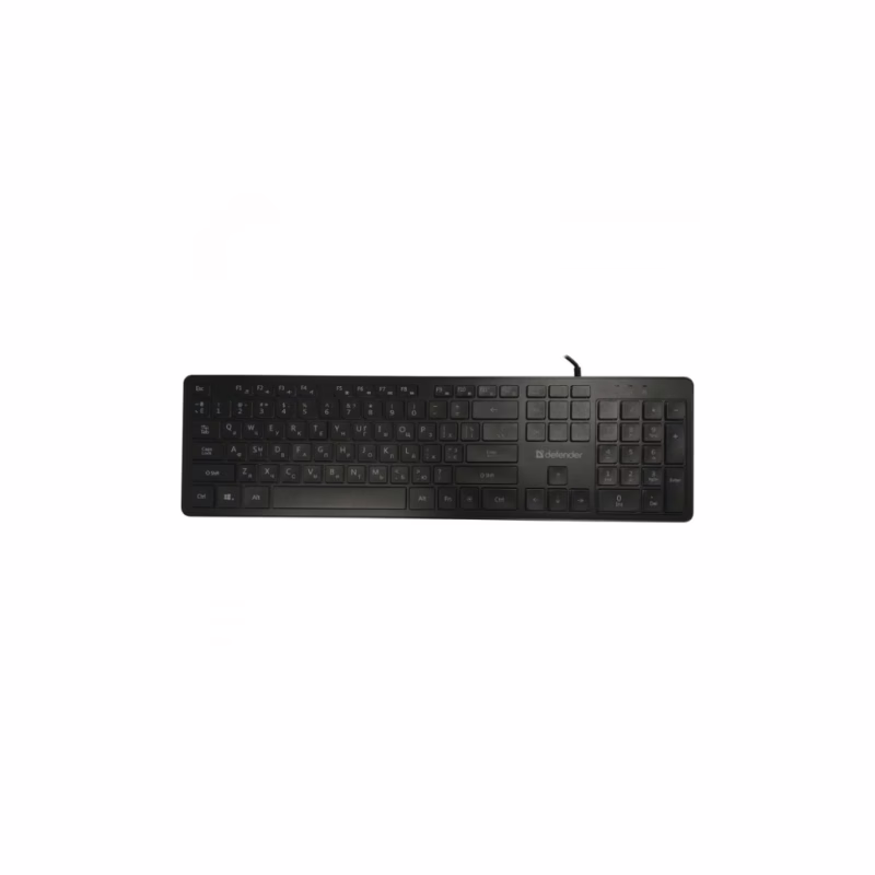 Клавіатура Defender Balance LQ LED USB UA Black (450790)