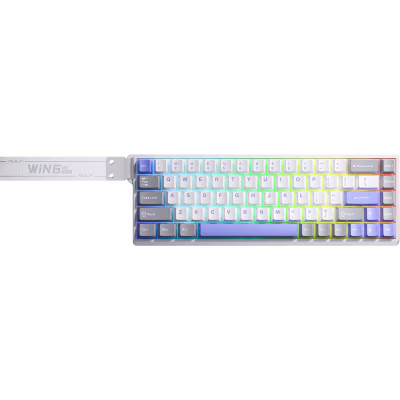 Клавіатура Aula WIN68 HE Max Magnetic Switch USB UA Grey (6978080504081)