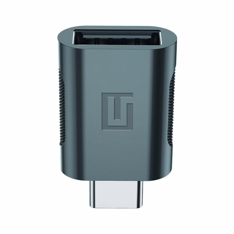 Перехідник OTG USB 2.0 AF to USB-C Space Grey Armorstandart (ARM69356)