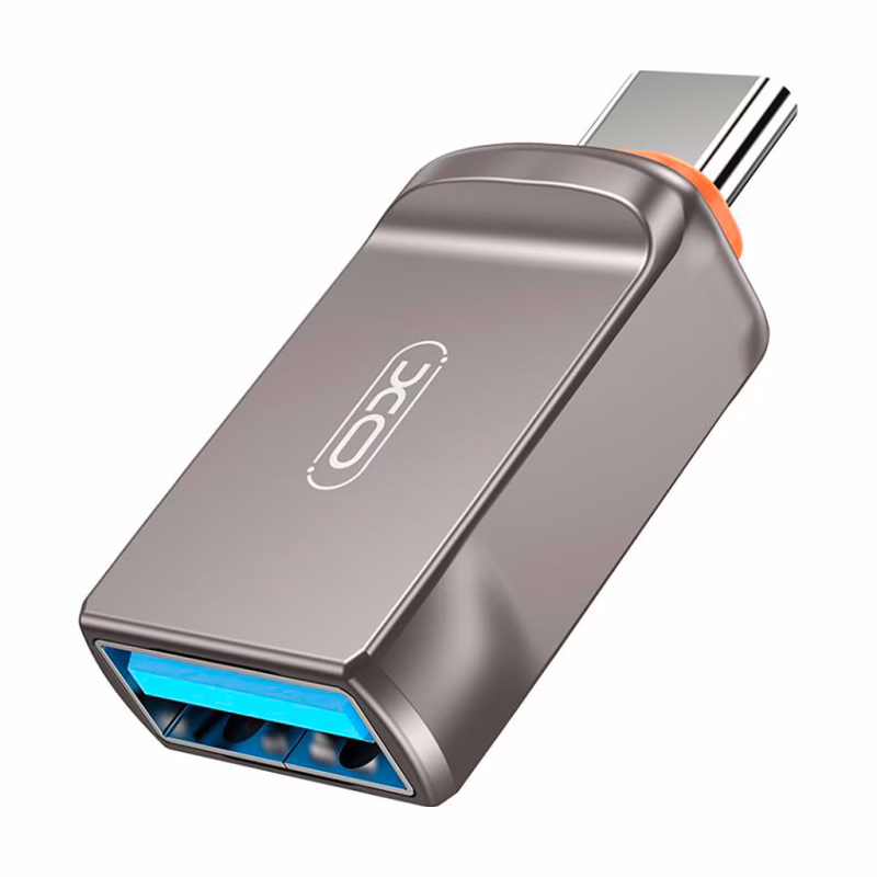 Перехідник OTG USB to USB-C XO (NB281B-СA.tranish)