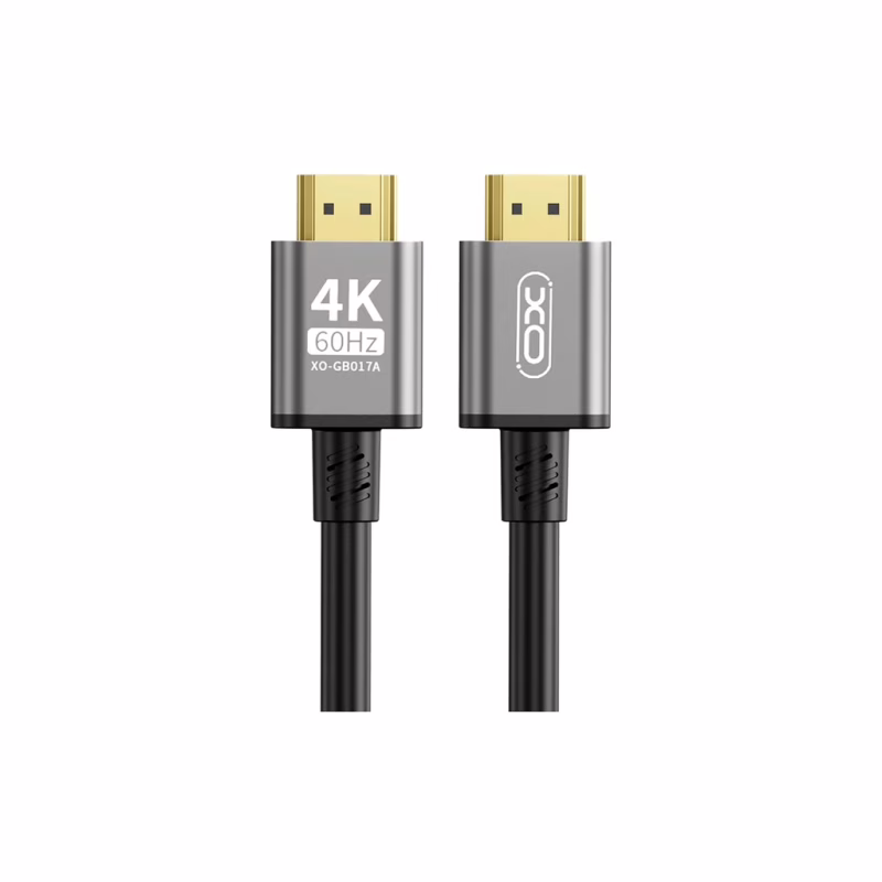 Кабель мультимедійний HDMI M to HDMI M 3.0m V2.0 black XO (GB017A-HDMI.tranish)
