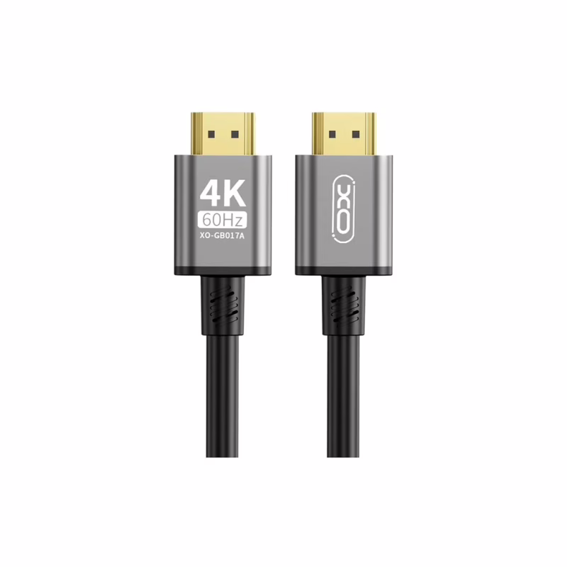 Кабель мультимедийный HDMI M to HDMI M 3.0m V2.0 black XO (GB017A-HDMI.tranish)