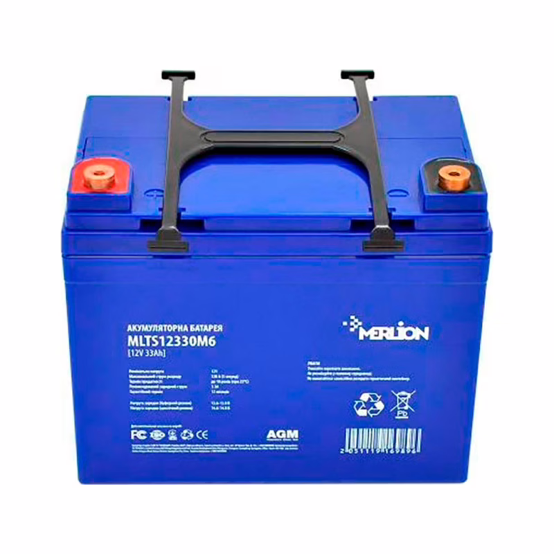 Батарея к ИБП Merlion MLTS12330M6 12V-33Ah (MLTS12330M6+)