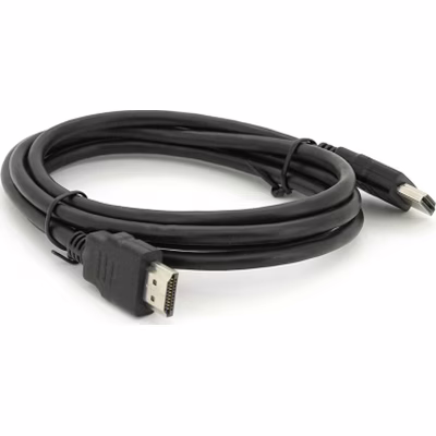 Кабель мультимедійний HDMI M to HDMI M 1.5m V1.4 black Merlion (YT-HDMI(M)/(M)HS-1.5m-5)