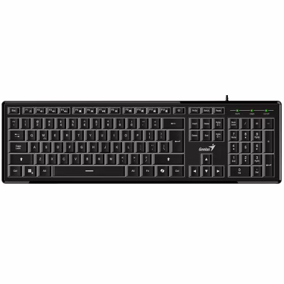 Клавіатура Genius SlimStar 820 USB UA Black (31310055410)