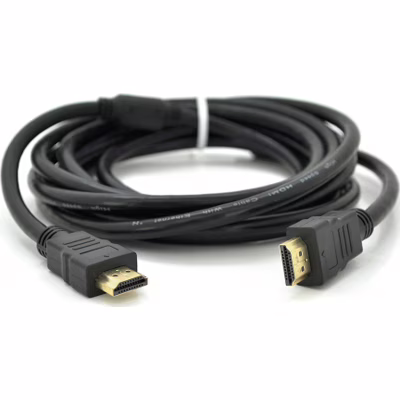 Кабель мультимедійний HDMI M to HDMI M 5.0m V1.4 1080P black Ritar (HDMI(M)/(M)V1.4-5m-94P)