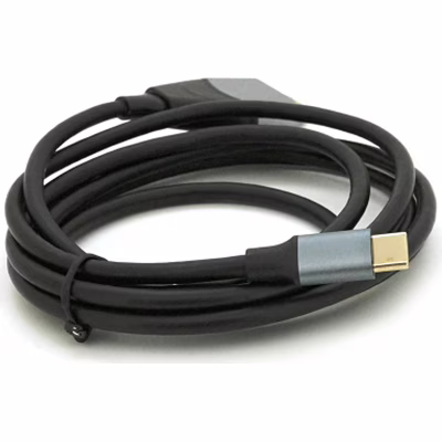 Кабель мультимедийный USB-C to HDMI M 1.8m 4K60Hz black Voltronic (YT-HDMI (M)-Type-C (M)-B)