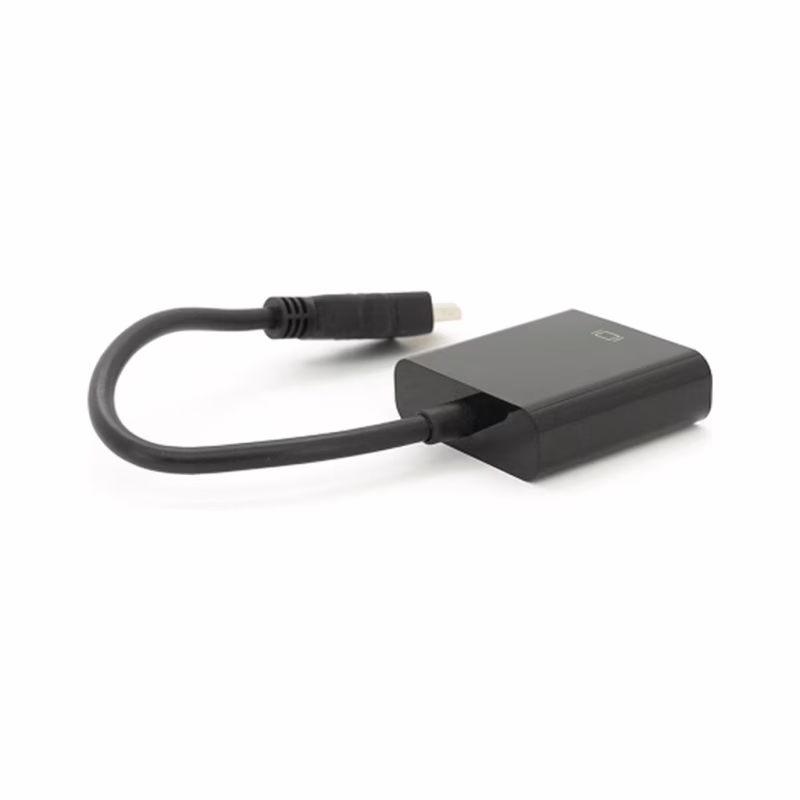 Переходник HDMI M to VGA F 0.1m 4K/2K black Voltronic (YT-C-HDMI(M)/VGA(F)-B)
