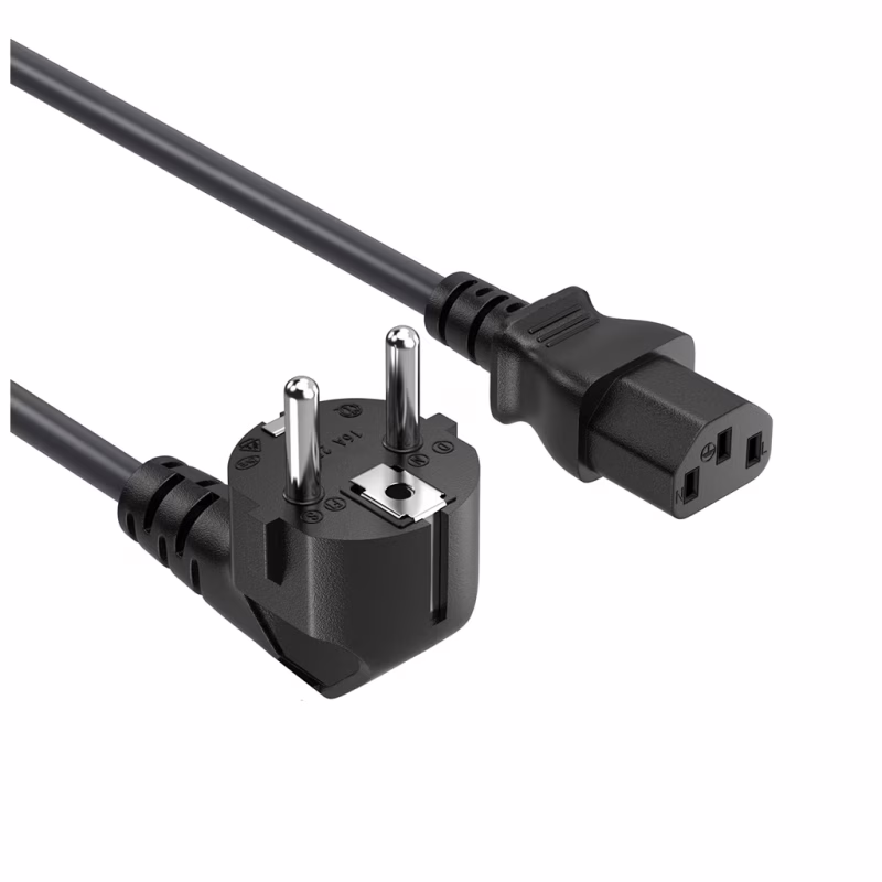 Кабель питания C13 1.8m black ColorWay (CW-CBP082-BK)