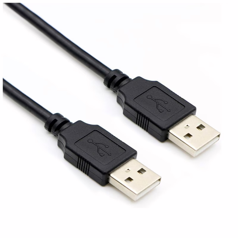 Дата кабель USB 2.0 AM/AM 1.0m black ColorWay (CW-CBUU071-BK)