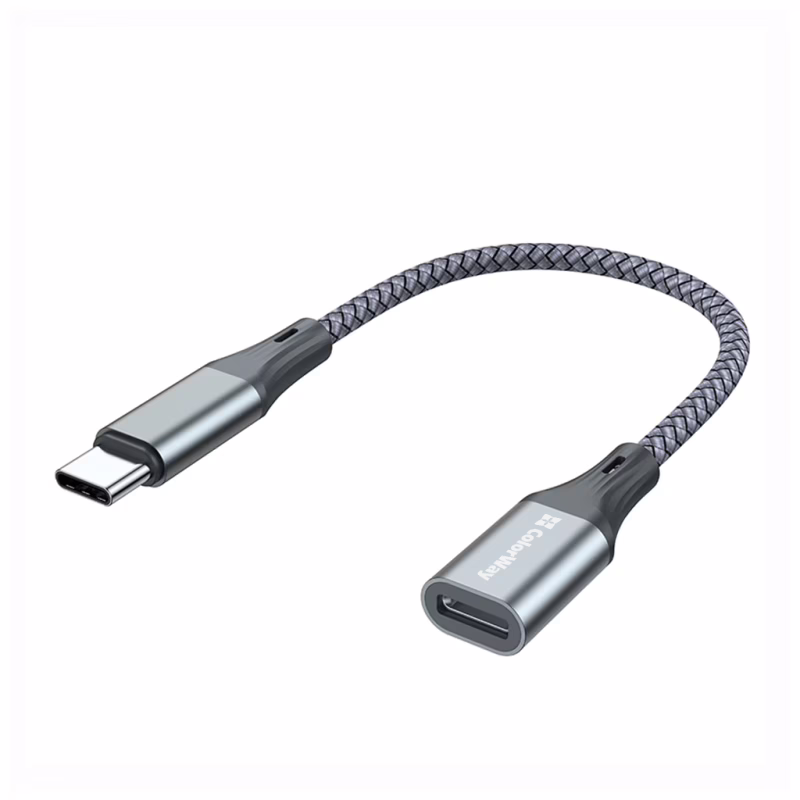 Переходник USB-C M to Lightning F 0.17m gray ColorWay (CW-AD-CL)