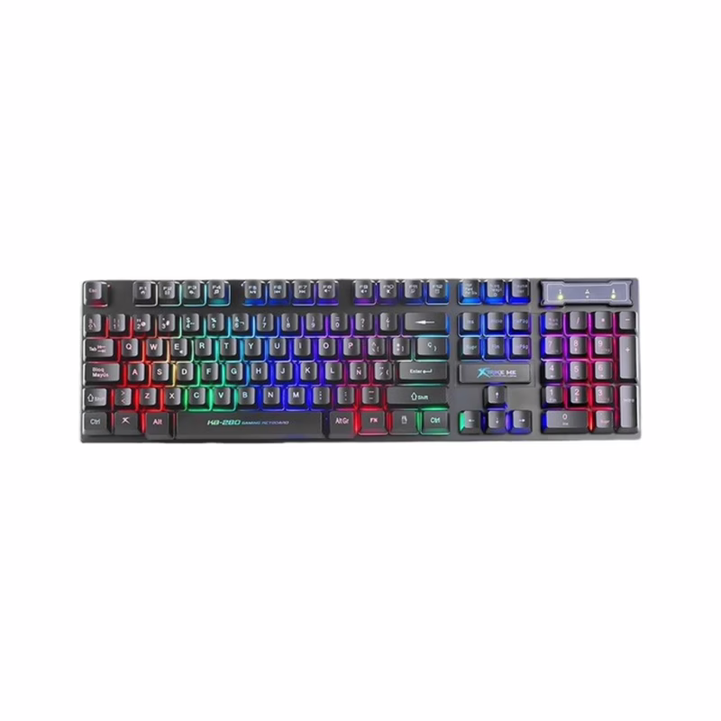 Клавіатура Xtrike ME KB-280 RGB Black (KB-280)