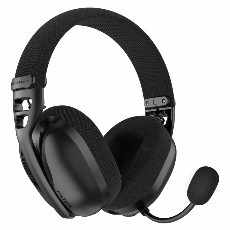 Навушники Hator Hyperpunk 3X Wireless Black (ESH14)