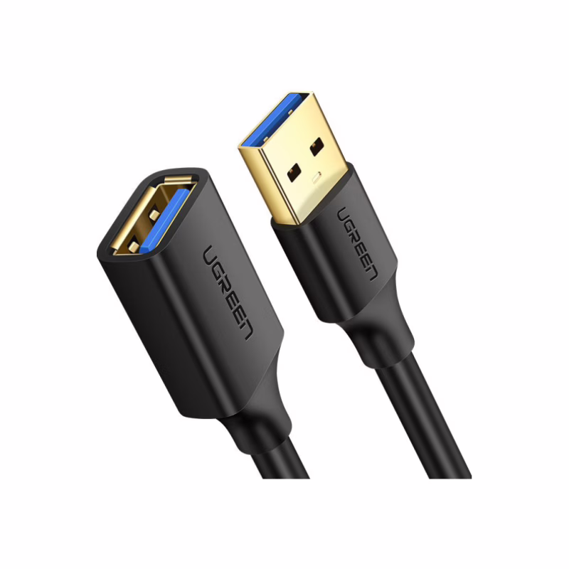 Дата кабель USB 3.0 AM/AF 0.5m US129 black Ugreen (30125)