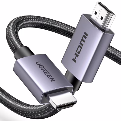 Кабель мультимедійний HDMI M to HDMI M 2.0m V2.0 4K60Hz HD153 black Ugreen (25299)