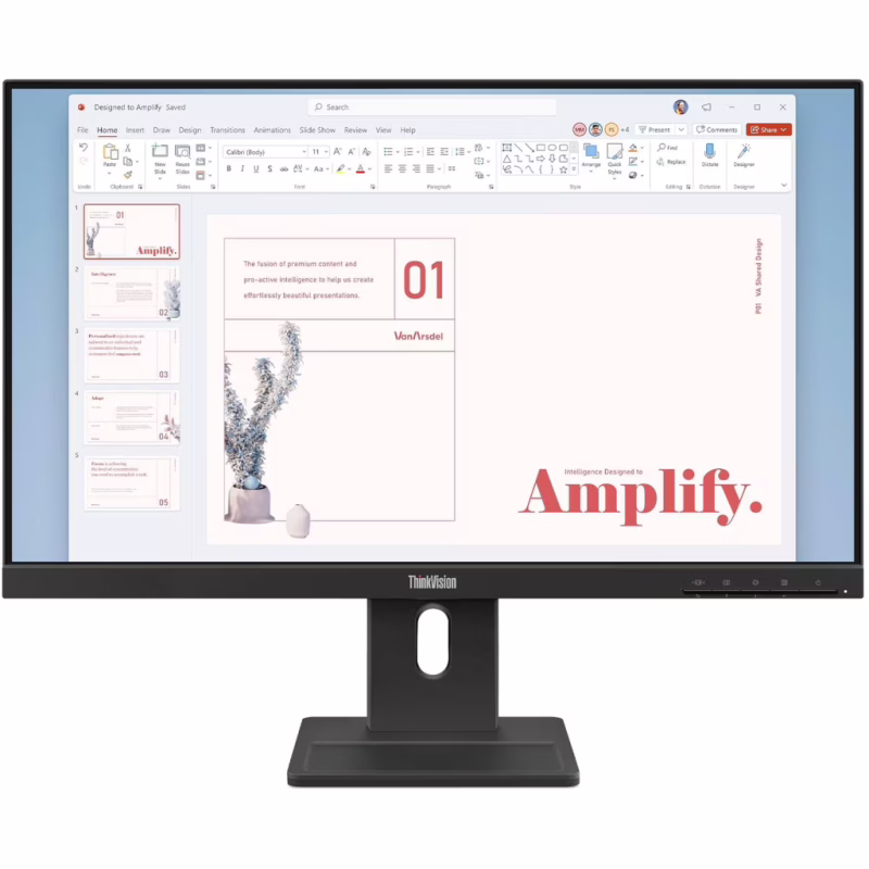 Монітор Lenovo E24-40 (64BAMAT1UA)