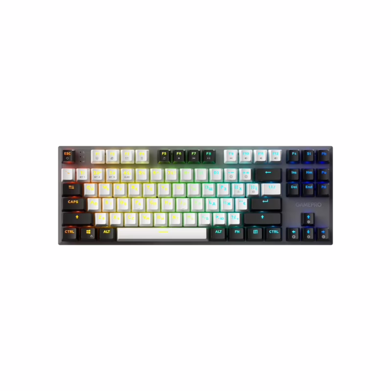 Клавиатура GamePro Genesis Joker Pro MK124G Pro Outemu Red Switch Wireless/Bluetooth/USB UA Gray (MK124G Pro)