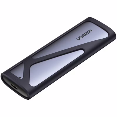 Карман внешний Ugreen SSD M.2 (NVME) M-KEY UGREEN 3.2 GEN2 CM400 gray (90264)