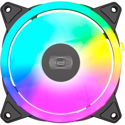 Кулер до корпусу PcCooler F3 T120 ARGB Black