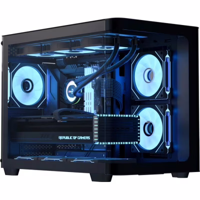 Корпус для ПК AeroCool P300C-G-BK-v1 Black (ACCS-PN02033.11)