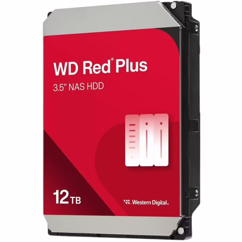 Жорсткий диск 3.5" 12TB Red Plus WD (WD120EFGX)
