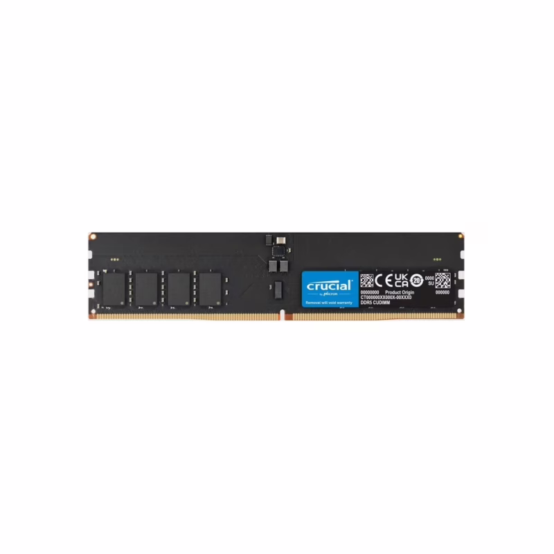 Модуль пам'яті для комп'ютера DDR5 32GB 6400 MHz Micron (CT32G64C52CU5)