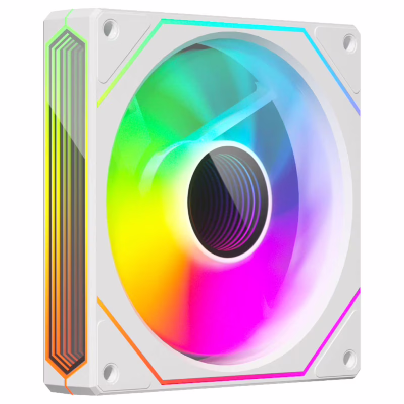 Кулер для корпуса Zezzio PRISM 6 Pro ARGB White