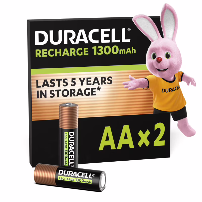 Аккумулятор Duracell AA HR6 1300mAh * 2 (5000394039186 / 81367175)
