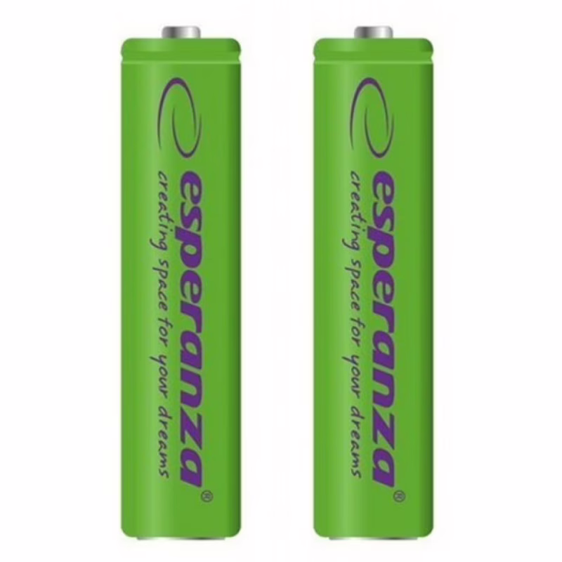 Акумулятор Esperanza AAA 1000mAh Ni-MH * 2 green (EZA101G)