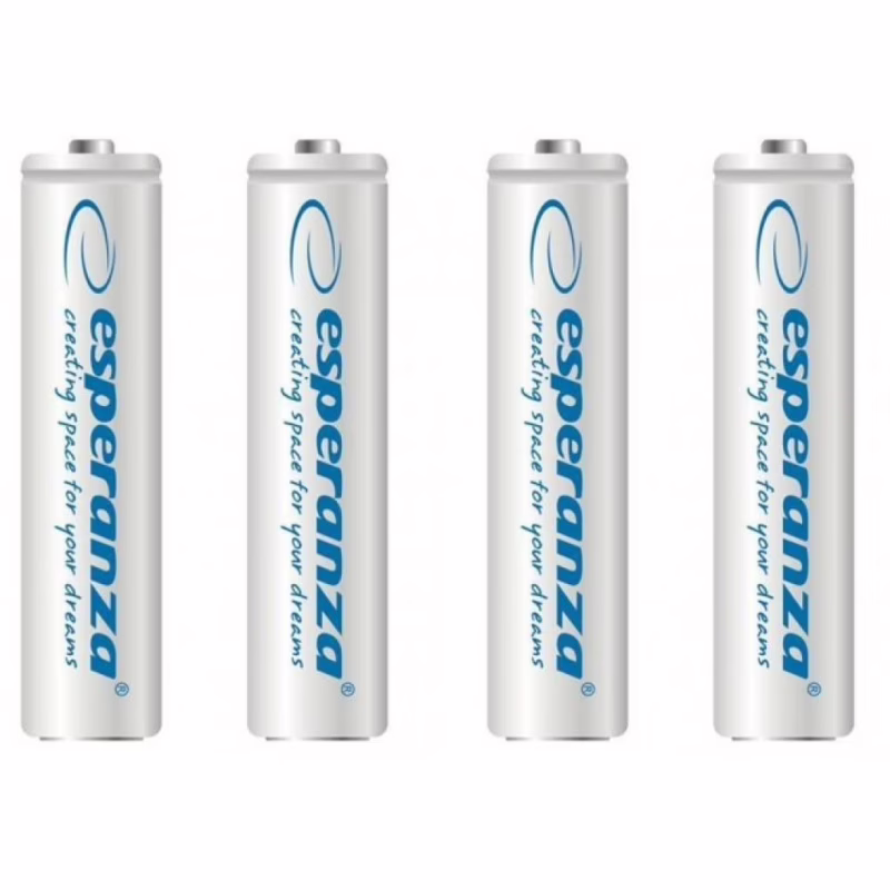 Аккумулятор Esperanza AAA 1000mAh Ni-MH * 4 white (EZA102W)