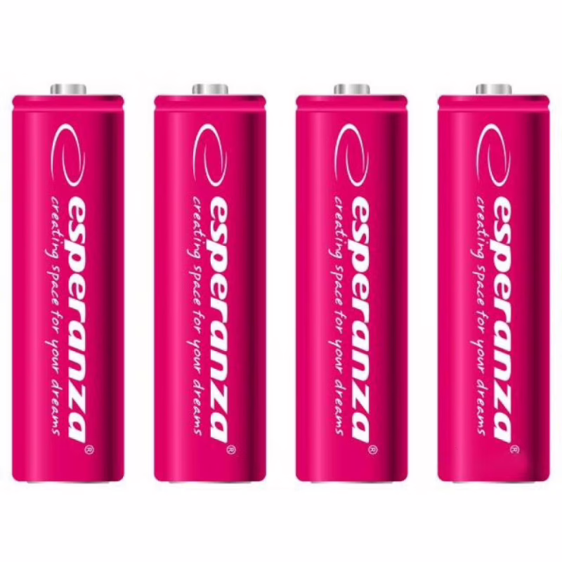 Аккумулятор Esperanza AAA 1000mAh Ni-MH * 4 red (EZA102R)