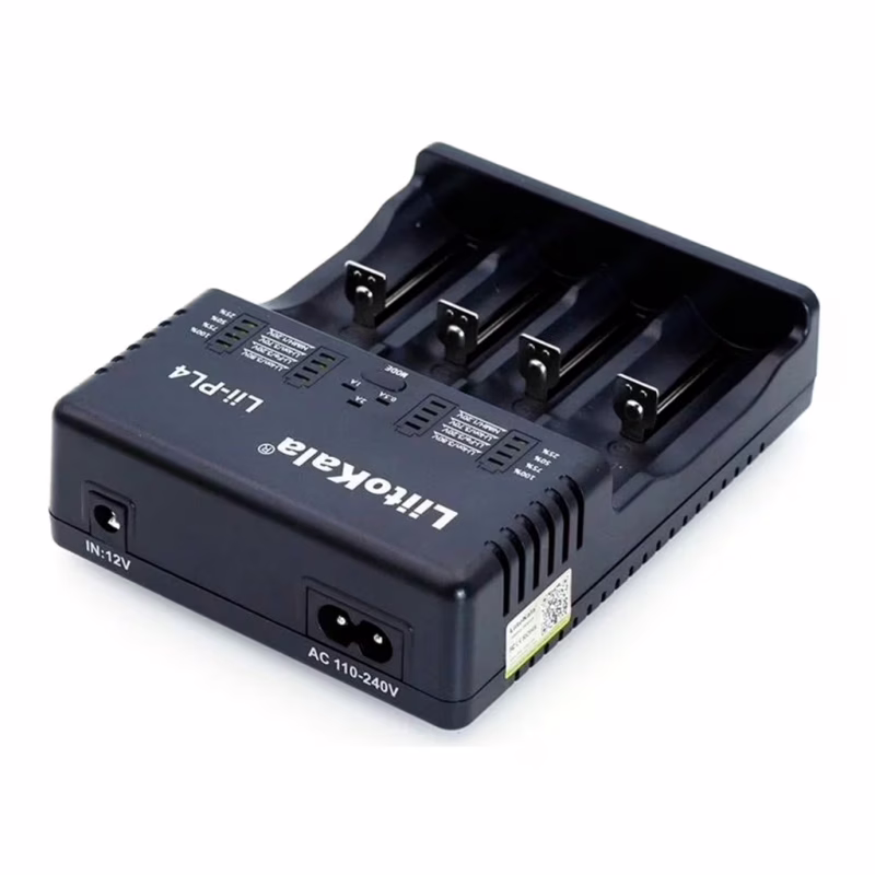 Зарядний пристрій для акумуляторів Liitokala 4 Slots, LED, Li-ion/Ni-MH/Ni-Cd/AA/ААA/AAAA/С (Lii-PL4)
