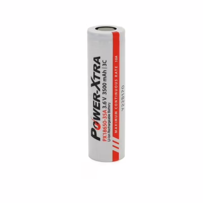 Акумулятор 18650 3500mAh, 3.6V, white Power-Xtra (PX18650-35A / 29752)