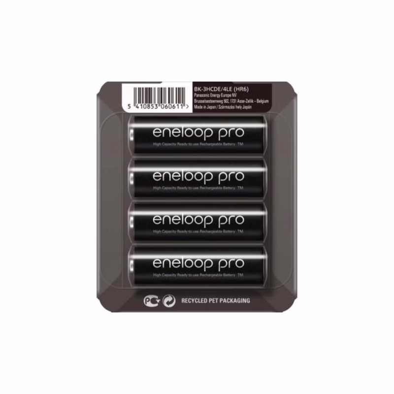 Аккумулятор Panasonic AA Eneloop 2500mAh Pro NI-MH * 4 (BK-3HCDE/4CP)